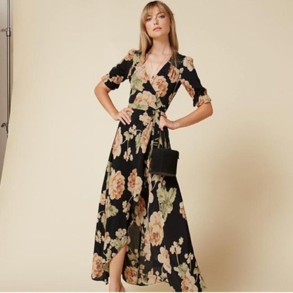 Reformation Addilyn Dress in Chateaux size XS NWT - Picture 5 of 12